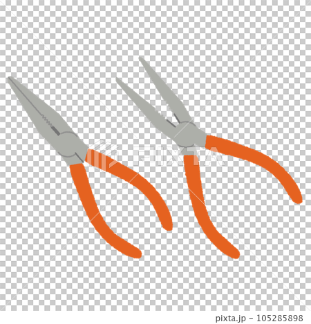 Illustration of radio pliers 105285898