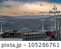 View on Tbilisi from the hill of Holy Trinity Cathedral of Tbilisi 105286761