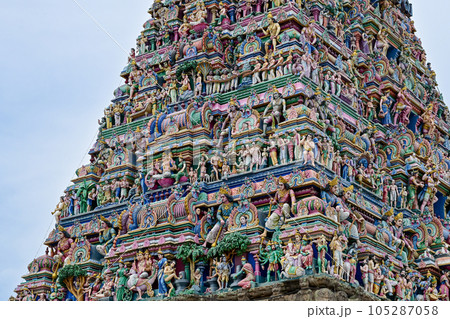 The Gateway Tower of Kapaleeshwarar Temple The Gateway Tower of Kapaleeshwarar Temple 105287058