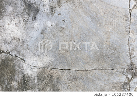 Old gray cracked concrete wall texture background Old gray cracked concrete wall texture background 105287400