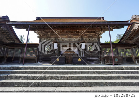 縁結びの神・福の神として名高い出雲大社（島根県出雲市）の写真素材