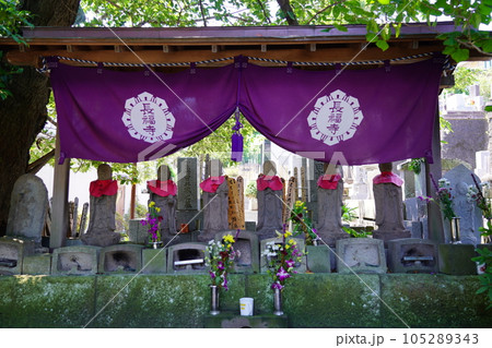 長福寺 六地蔵 ～横浜市港北区篠原町～ 105289343