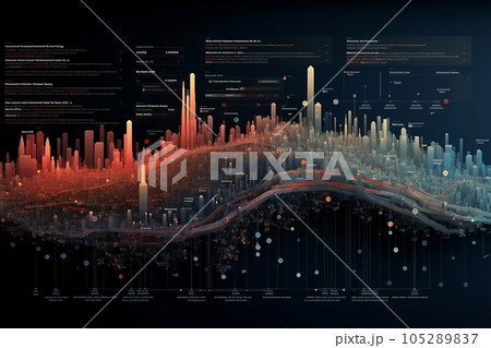 Visualization of large data arrays 105289837