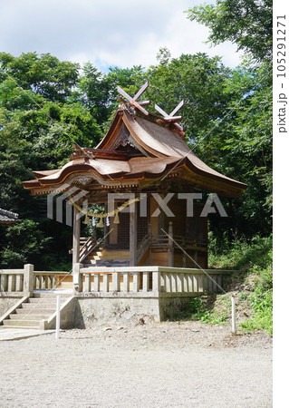 2023年6月に大規模修理を終えた中山神社「惣神殿」 105291271