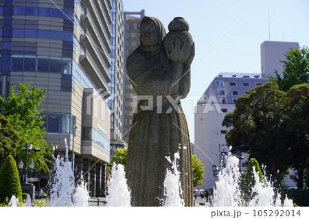 山下公園 水の守護神像 山下公園 水の守護神像 105292014
