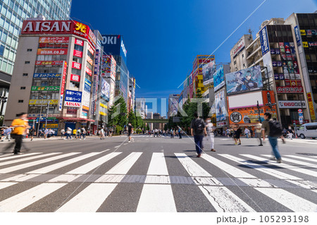 《東京都》秋葉原電気街の歩行者天国 105293198