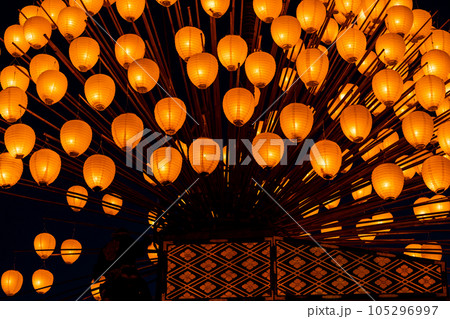 尾張津島天王祭、提灯の灯が揺らめく宵祭〈愛知県津島市〉 105296997