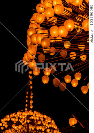尾張津島天王祭、提灯の灯が揺らめく宵祭〈愛知県津島市〉 105296999