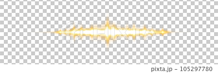 Yellow horizontal lens flares. Laser beams, horizontal light rays. Beautiful light flares. Glowing streaks on transparent background. PNG. Yellow horizontal lens flares. Laser beams, horizontal light rays. Beautiful light flares. Glowing streaks on transparent background. PNG. 105297780
