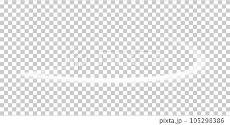 White glowing shiny lines effect. Luminous white lines of speed. Light glowing effect. Light trail wave, fire path trace line and incandescence curve twirl. PNG. 105298386