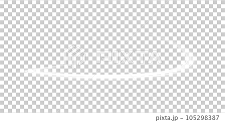 White glowing shiny lines effect. Luminous white lines of speed. Light glowing effect. Light trail wave, fire path trace line and incandescence curve twirl. PNG. 105298387