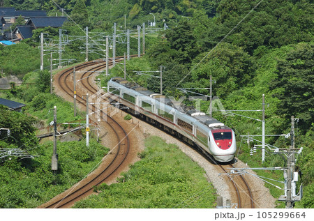 北陸本線 石動ー倶利伽羅 北越急行 681系 N編成 はくたか 北陸本線 石動ー倶利伽羅 北越急行 681系 N編成 はくたか 105299664