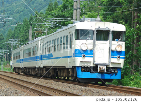 北陸本線　今庄ー湯尾　JR西日本　475系　A21編成（金沢） 105302126