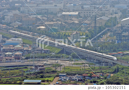 東海道新幹線 小田原ー新横浜 JR東海 JR西日本 300系 のぞみ ひかり こだま 東海道新幹線 小田原ー新横浜 JR東海 JR西日本 300系 のぞみ ひかり こだま 105302151