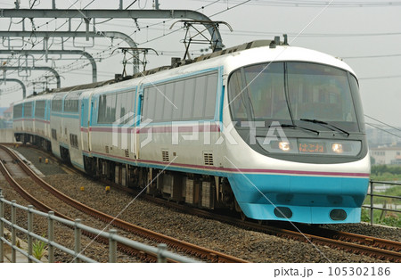 小田急 小田原線 伊勢原ー鶴巻温泉 20000形 20302F RSE あさぎり 小田急 小田原線 伊勢原ー鶴巻温泉 20000形 20302F RSE あさぎり 105302186