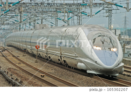東海道新幹線 小田原 JR西日本 500系 W5編成(博多) のぞみ 東海道新幹線 小田原 JR西日本 500系 W5編成(博多) のぞみ 105302207