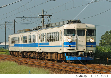 北陸本線 東富山ー水橋 JR西日本 475系 A25編成(金沢) 北陸本線 東富山ー水橋 JR西日本 475系 A25編成(金沢) 105303091