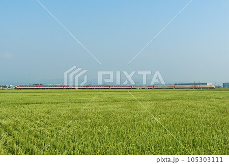 北陸本線　美川ー加賀笠間　JR西日本　485系　A02編成（京都）　雷鳥 105303111