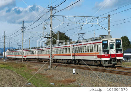 東武 日光線 柳生ー新古河 東武鉄道 6000系 6173F 東武 日光線 柳生ー新古河 東武鉄道 6000系 6173F 105304570