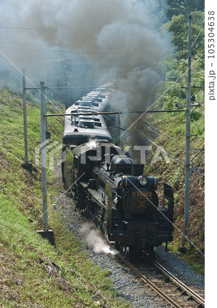 秩父鉄道　浦山口ー影森　C58-363＋12系 105304638