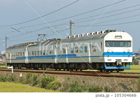 北陸本線　野々市ー松任　JR西日本　419系　D07編成（福井） 105304666