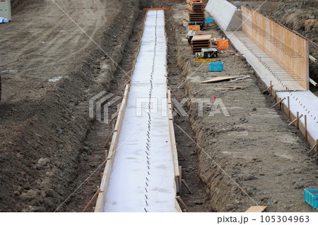 水害の復旧工事 105304963