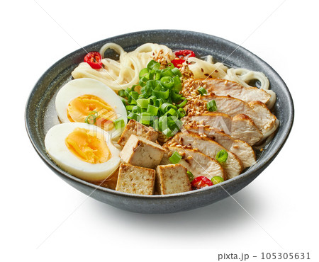 bowl of ramen soup bowl of ramen soup 105305631