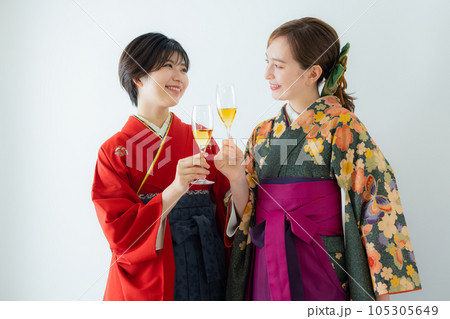 袴　卒業式 105305649