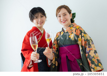 袴　卒業式 105305651