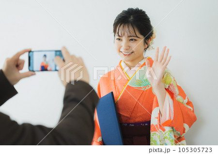 袴　卒業式 105305723