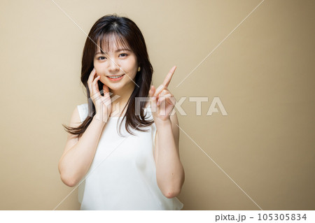 ビューティ　ヘアケア　ベージュバック　　　　 105305834