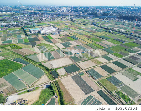 「千葉県」江戸川矢切付近を空撮 松戸市 「千葉県」江戸川矢切付近を空撮 松戸市 105308301