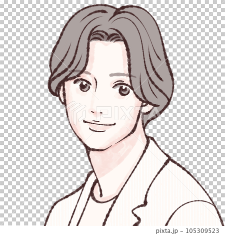 男性のイラスト素材 105309523