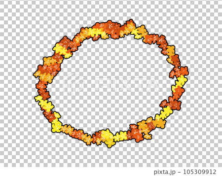 花輪のイラスト 105309912