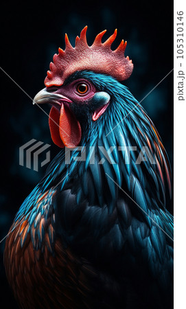 Picture of a beautiful rooster 105310146