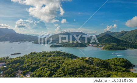 July 24 2023 Yim Tin Tsai is a small island located off the coast of Sai Kung, 105310256