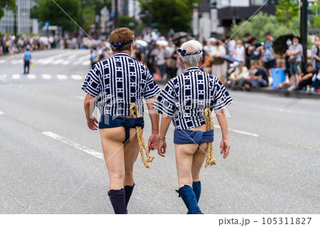 《福岡県》博多祇園山笠　集団山見せ（7月13日） 105311827