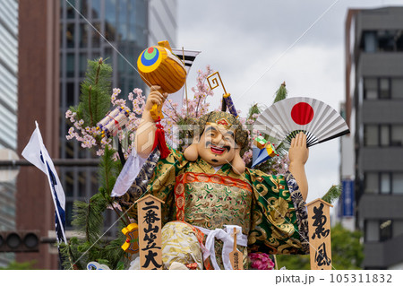 《福岡県》博多祇園山笠　集団山見せ（7月13日） 105311832