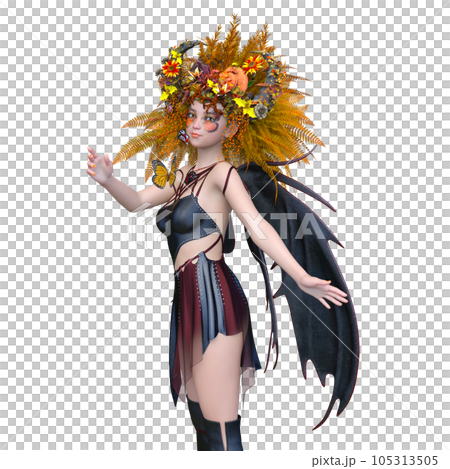 butterfly fairy butterfly fairy 105313505