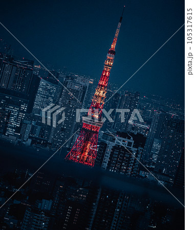 Japanese cityscape photography. 105317615
