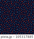 Various foreign currencies signs seamless pattern background. Various currency symbols. 105317885
