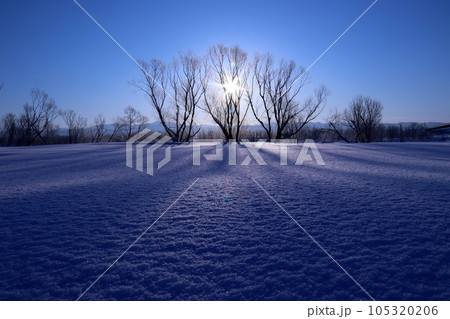 冷たい日の出 105320206