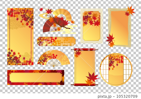 Autumn autumn leaves frame background Autumn autumn leaves frame background 105320709