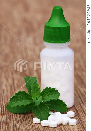 Stevia with sweetening tablets 105320982