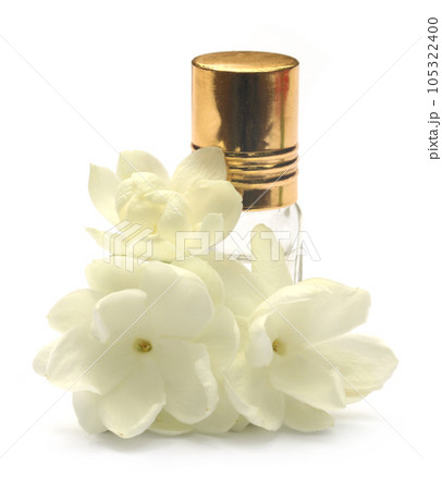 Jasmine flower with essence bottle Jasmine flower with essence bottle 105322400