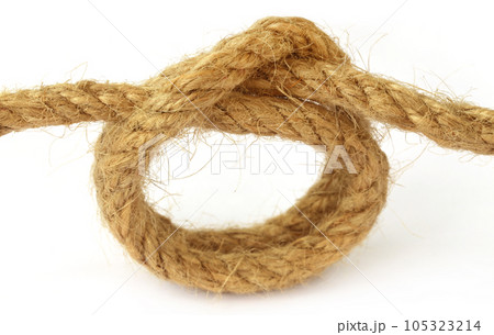Knot on rope Knot on rope 105323214