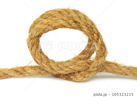 Knot on rope Knot on rope 105323215