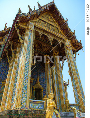 Temple of the Emerald Buddha and Grand Palace Bangkok, Thailand 105324262