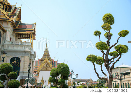 Temple of the Emerald Buddha and Grand Palace Bangkok, Thailand 105324301