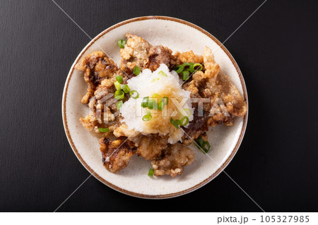 豚ロースの竜田揚げ おろしポン酢 豚ロースの竜田揚げ おろしポン酢 105327985